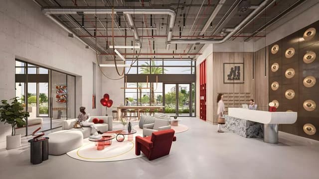 Interior at Manarat Living III in Saadiyat Island
