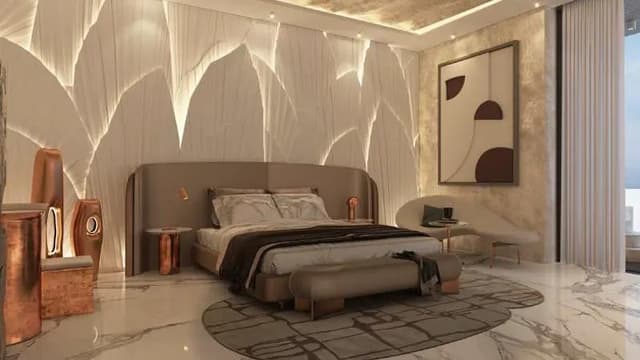 Building design at Sky Vista in JVC (Jumeirah Village Circle)