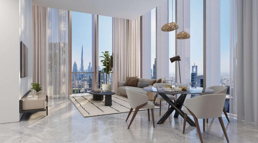 Room design at DIFC Heights Tower by DIFC Development