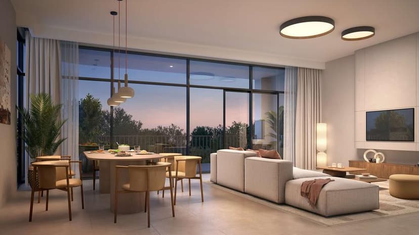 Building facade at Capria by Majid Al Futtaim in Majan