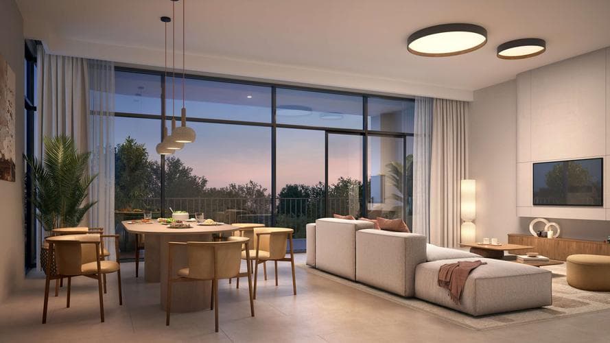 Building facade at Capria by Majid Al Futtaim in Majan