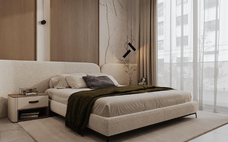 Building facade at Vertex One – The Willows Residences by SCC Vertex in Nad Al Sheba 4