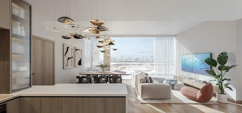 Interior at Taiyo Residences in Wasl Gate