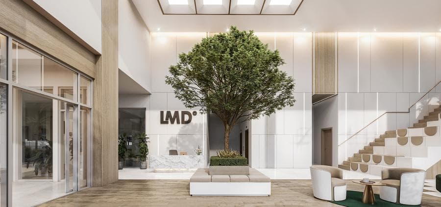 Building design at Taiyo Residences in Wasl Gate