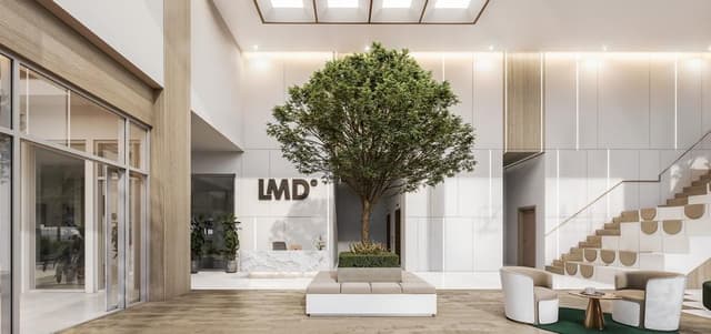 Building design at Taiyo Residences in Wasl Gate
