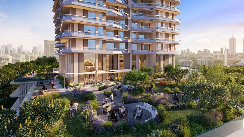 Front entrance at Midora Residences