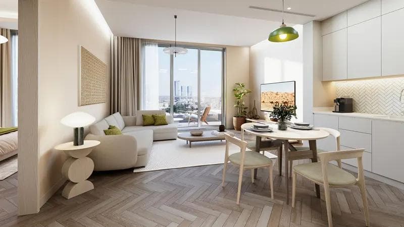 Building design at Midora Residences in JVC (Jumeirah Village Circle)