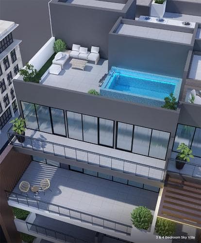 Indoor area at Lucky 2 Residence by Lucky Aeon in JVC (Jumeirah Village Circle)