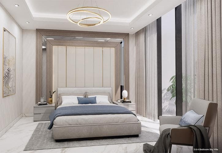 Lucky 2 Residence Room design in JVC (Jumeirah Village Circle)