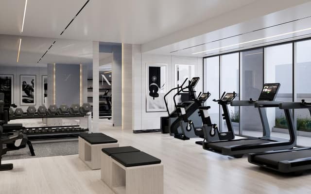 Indoor area at Avenue Residence 7 by Nabni in Al Furjan