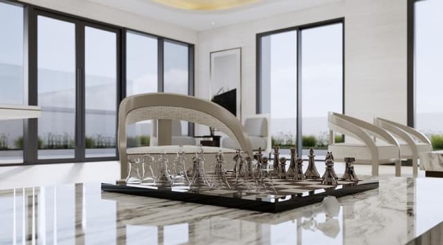 Building design at Avenue Residence 7 in Al Furjan