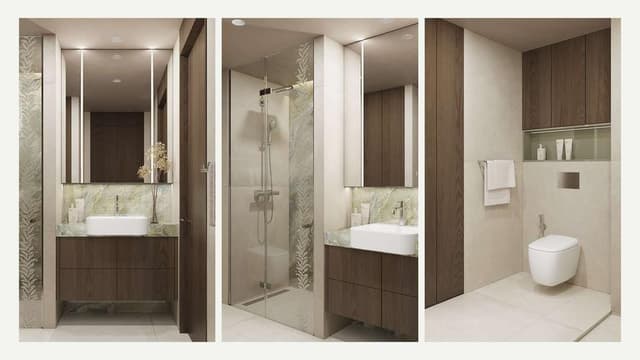 Room design at Olivia Gardens by Segrex Development