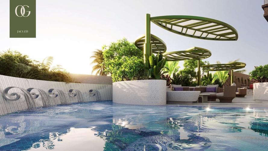 Jumeirah Garden City - Living space at Olivia Gardens