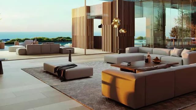 Building design at Azizi Venice in Dubai South