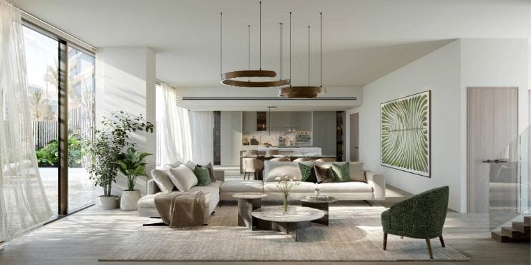 Interior at Mamsha Gardens Residences in Saadiyat Island