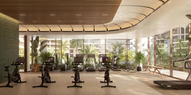 Indoor area at Mamsha Gardens Residences by Aldar Properties in Saadiyat Island