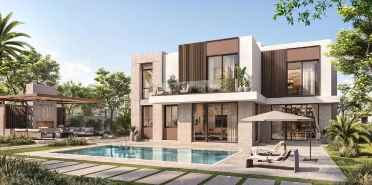 Building facade at Fay Al Reeman II by Aldar Properties in Al Shamkhah
