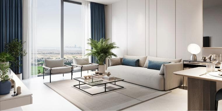 Interior at TETR1S Tower in JVC (Jumeirah Village Circle)