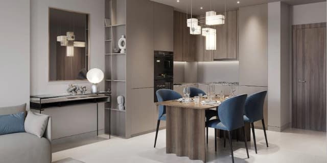 Room design at TETR1S Tower by Object1