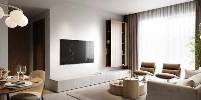 Room design at V1VID Tower by Object1