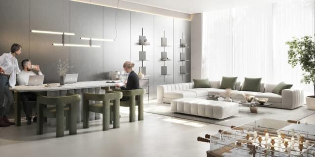 Apartment interior #5 at V1VID Tower