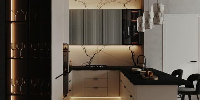 Interior at W1NNER Tower in JVT Jumeirah Village Triangle