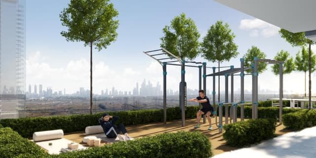 JVT Jumeirah Village Triangle - Living space at W1NNER Tower