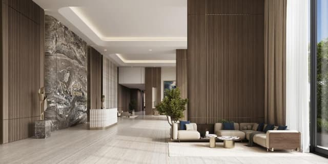 Front entrance at Binghatti Elite