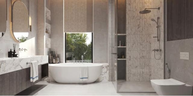 Interior at Pinewood Village in Jumeirah Golf Estate