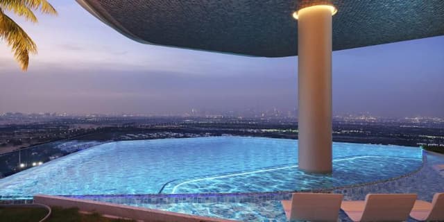 Living space at Samana Barari Heights by Samana Developers