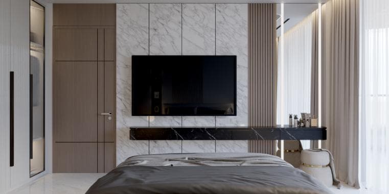 Interior at Samana Avenue in Dubai Land Residence Complex