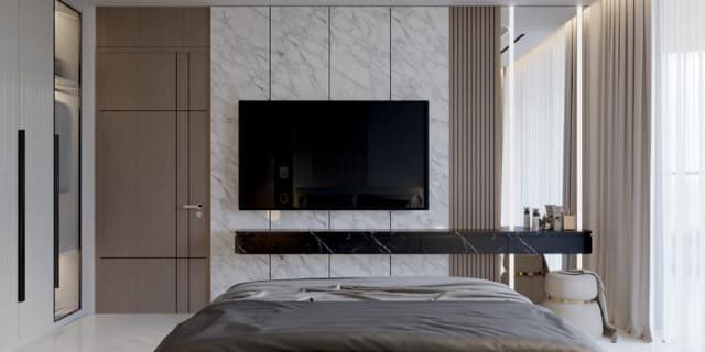 Interior at Samana Avenue in Dubai Land Residence Complex
