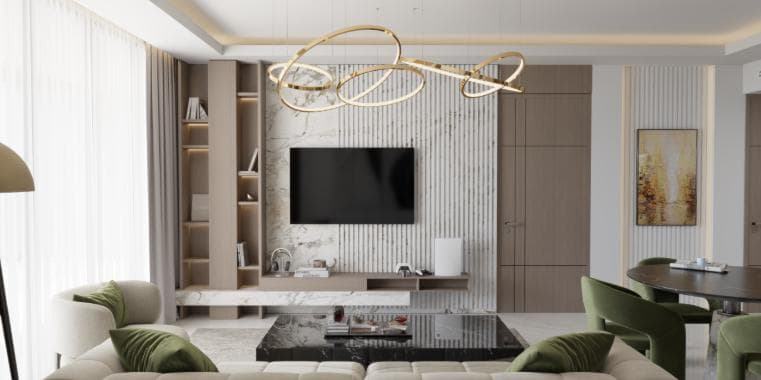 Room design at Samana Avenue by Samana Developers