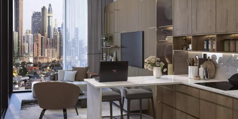Room design at 161 Jumeirah Lane by National Properties