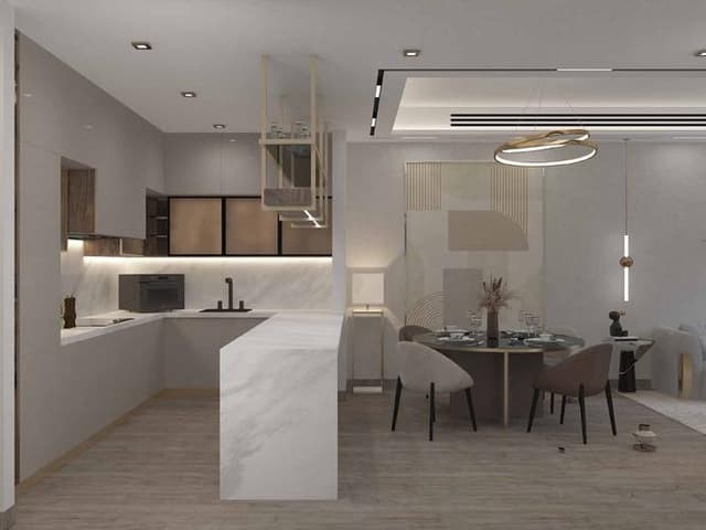 Building facade at Creek Views by IRAZ by Iraz in Al Jaddaf