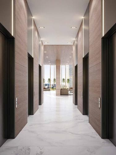 Interior at Creek Views by IRAZ in Al Jaddaf