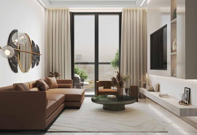 Indoor area at Creek Views by IRAZ by Iraz in Al Jaddaf