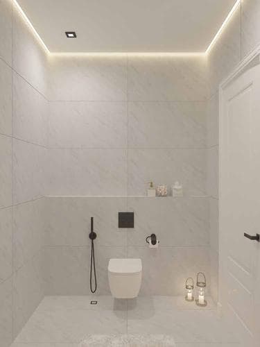 Room design at Creek Views by IRAZ in Al Jaddaf