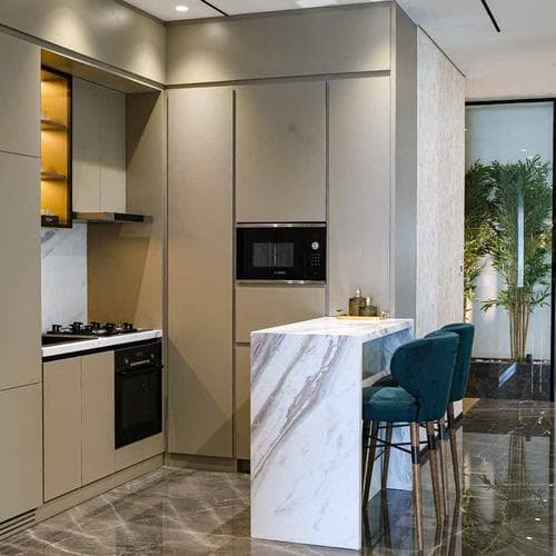 Building design at Creek Views by IRAZ by Iraz in Al Jaddaf