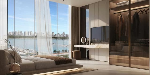 Interior at Arya Residences in Dubai Island