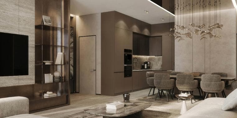 Apartment interior #5 at Arya Residences