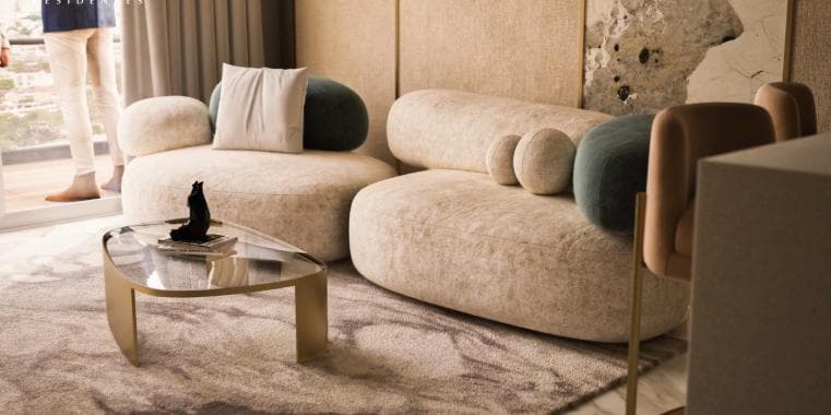 Indoor area at Avana Residences by Deca Properties in JVC (Jumeirah Village Circle)