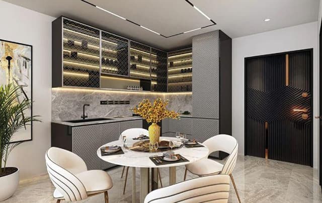 Building facade at Bayz 101 by Danube Properties in Business Bay