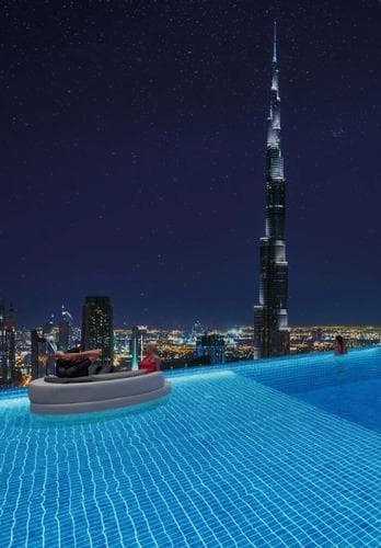 Business Bay - Living space at Bayz 101