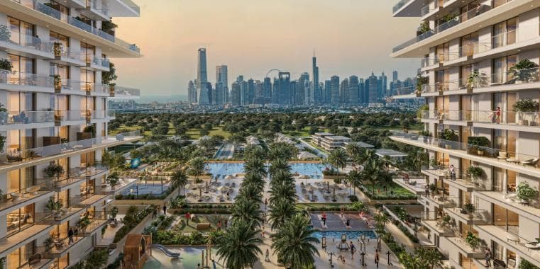 JVT Jumeirah Village Triangle - Living space at Sol Levante