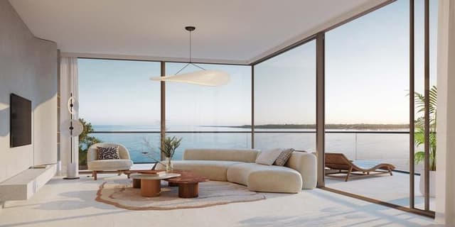 Room design at AYA Beachfront Residences by Deyaar