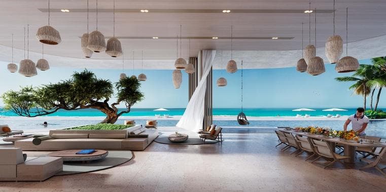 Deyaar AYA Beachfront Residences - Exterior view