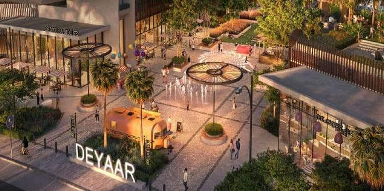 Dubai Production City - Living space at Park Five