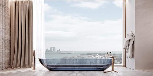 Front entrance at ORLA by Omniyat