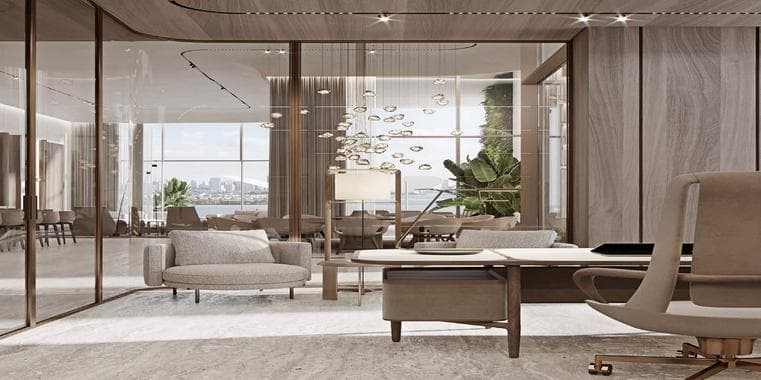 Apartment interior #5 at ORLA by Omniyat